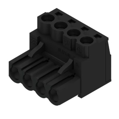Weidmüller BL Series Pluggable Terminal Block 4-Contact 5.08 mm Pitch 1 Row 400V 20A Screw Connection 1943830000