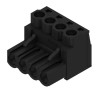 Weidmüller BL Series Pluggable Terminal Block 4-Contact 5.08 mm Pitch 1 Row 400V 20A Screw Connection 1943830000