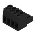 Weidmüller BL Series Pluggable Terminal Block 4-Contact 5.08 mm Pitch 1 Row 400V 20A Screw Connection 1943830000