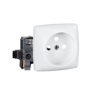Legrand 16A White 1 Gang Plug Socket Saillie Surface Mount, Type E 0 861 27