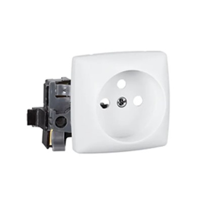 Legrand 16A White 1 Gang Plug Socket Saillie Surface Mount, Type E 0 861 27
