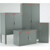 RS PRO Grey Steel Lockable 2 Door Hazardous Substance Cabinet 1.21 m x 915 mm x 457 mm 424-5522