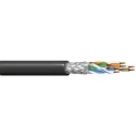 Belden 74002PU Cat5e Screened Shielded Ethernet Cable, 305 m, Black Polyurethane Jacket