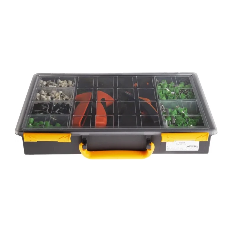 Weidmüller Bootlace Ferrule Crimp Terminal Kit for 6mm² to 16mm² Wire Ends 9025850000
