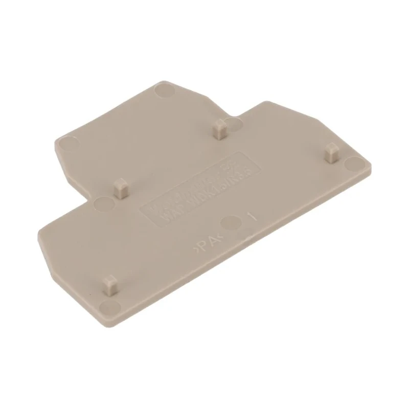 Weidmüller W Series End Cover for DIN Rail Terminal Blocks 1754200000