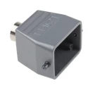 EPIC Heavy Duty Power Connector Hood Aluminium Alloy IP65 M20 Thread, 6+E Pole Format 19011000+71201200