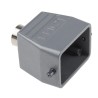 EPIC Heavy Duty Power Connector Hood Aluminium Alloy IP65 M20 Thread, 6+E Pole Format 19011000+71201200