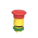 Schneider Electric Harmony Series Twist Release Emergency Stop Push Button, Panel Mount, 22 mm Cutout, IP69K, IP67 ZB5AS844