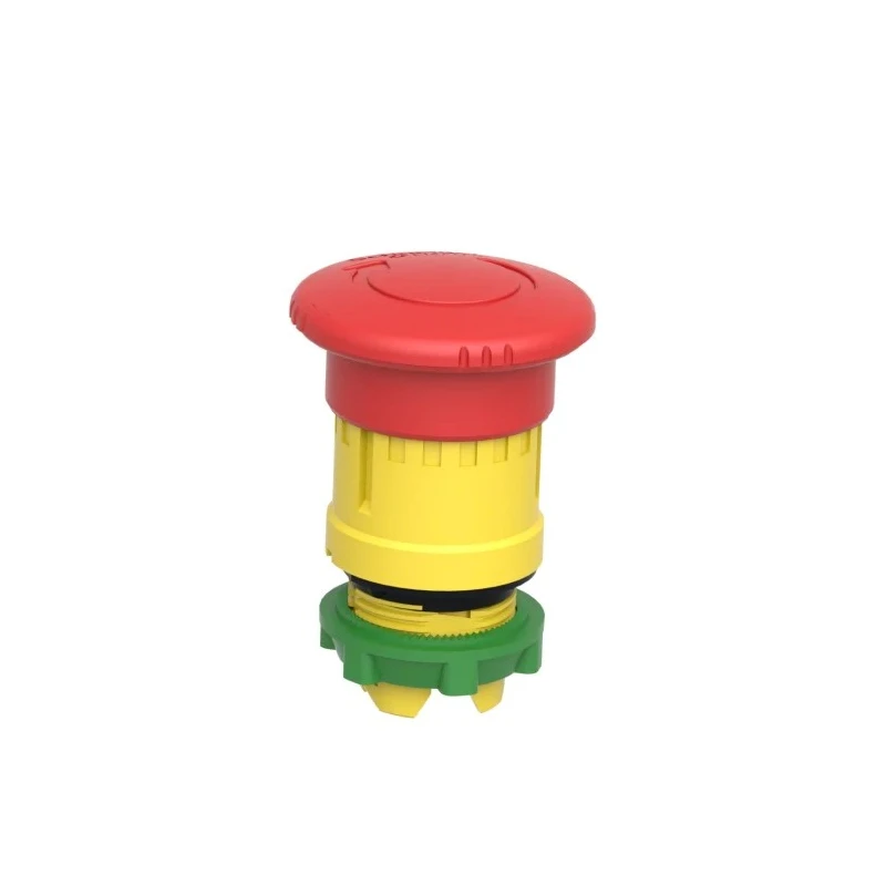 Schneider Electric Harmony Series Twist Release Emergency Stop Push Button, Panel Mount, 22 mm Cutout, IP69K, IP67 ZB5AS844