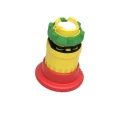Schneider Electric Harmony Series Twist Release Emergency Stop Push Button, Panel Mount, 22 mm Cutout, IP69K, IP67 ZB5AS844