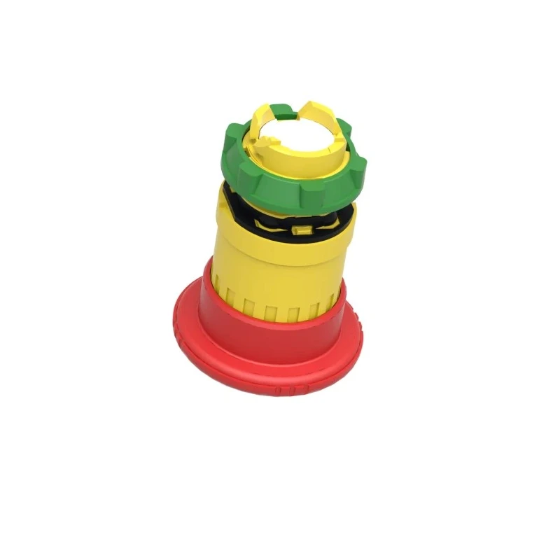 Schneider Electric Harmony Series Twist Release Emergency Stop Push Button, Panel Mount, 22 mm Cutout, IP69K, IP67 ZB5AS844
