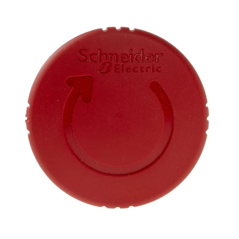 Schneider Electric Harmony Series Twist Release Emergency Stop Push Button, Panel Mount, 22 mm Cutout, IP69K, IP67 ZB5AS844