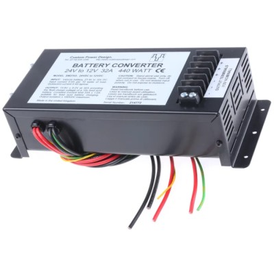 Custom Power Design DC/DC Converter 13.8V DC 17A Output 40°C Max Temperature -40°C Min Temperature SM3703