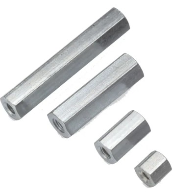 Wurth Elektronik Threaded Standoff M3, 35 mm Body, Stainless Steel, Hex Shape, Gloss Zinc Finish 970350361