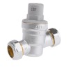 RS PRO Pressure Reducing Valve Compression 22 mm Chrome Plated Brass, Female Outlet, Max 6bar, Model 431-8894
