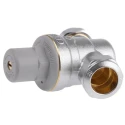 RS PRO Pressure Reducing Valve Compression 22 mm Chrome Plated Brass, Female Outlet, Max 6bar, Model 431-8894