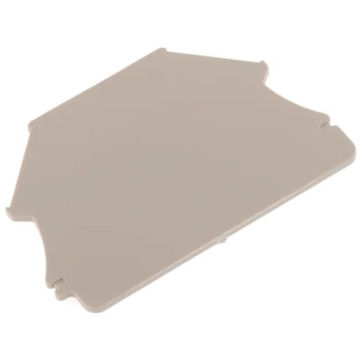 Weidmüller W Series End Cover Accessory for DIN Rail Terminal Blocks 1060000000