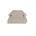 Weidmüller W Series End Cover Accessory for DIN Rail Terminal Blocks 1060000000