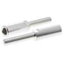 Staubli Silver Female Test Socket, 6 mm Connector, Screw Termination, 100A 01.0005
