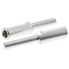 Staubli Silver Female Test Socket, 6 mm Connector, Screw Termination, 100A 01.0005