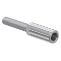 Staubli Silver Female Test Socket, 6 mm Connector, Screw Termination, 100A 01.0005