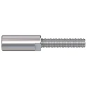 Staubli Silver Female Test Socket, 6 mm Connector, Screw Termination, 100A 01.0005