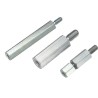 Wurth Elektronik Steel Hex Standoff M2.5 Thread Size, 5 mm Body Length, 6 mm Stud Length, Zinc Plated Finish 971050151