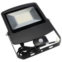 RS PRO REX Slim PIR Included Floodlight, 70W LED, Cool White 4000K, 6300 lm, IP65, 240V AC IP65
