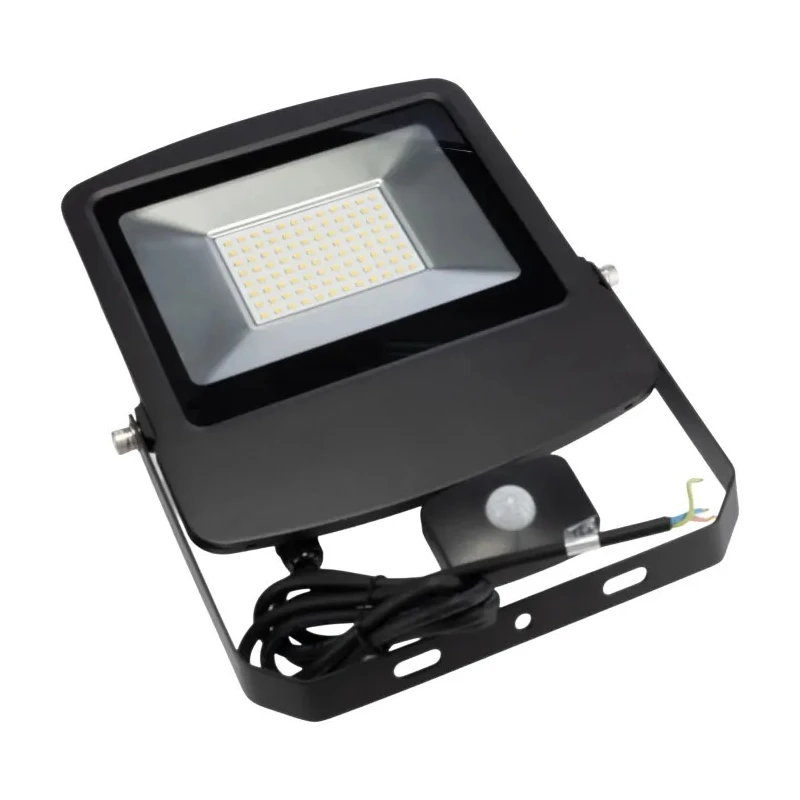 RS PRO REX Slim PIR Included Floodlight, 70W LED, Cool White 4000K, 6300 lm, IP65, 240V AC IP65