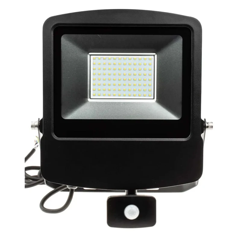 RS PRO REX Slim PIR Included Floodlight, 70W LED, Cool White 4000K, 6300 lm, IP65, 240V AC IP65