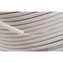 Alpha Wire Hookup Wire PVC Series White Harsh Environment Wire, 7 x 0.20 mm, Tinned Copper, Polyvinyl Chloride 3050 WH005