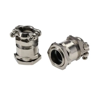 Lapp SKINDICHT Series 25 Cable Gland Kit with 1 x Cable Gland, M20 Thread Size, Nickel-Plated Brass 52103320+52106820