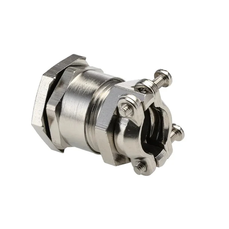 Lapp SKINDICHT Series 25 Cable Gland Kit with 1 x Cable Gland, M20 Thread Size, Nickel-Plated Brass 52103320+52106820
