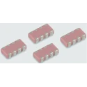 Yageo Array Capacitor 220 pF 50V dc -5% Tolerance 4 Way C0G Dielectric Surface Mount 0612 CA0612JRNPO9BN221