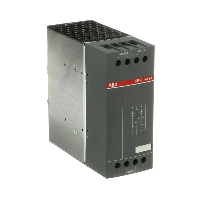 ABB Redundancy Module for use with CP-C.1 Power Supply 60A Output Current 10-58V Input Voltage 1SVR360060R1001 CP-C.1-A-RU