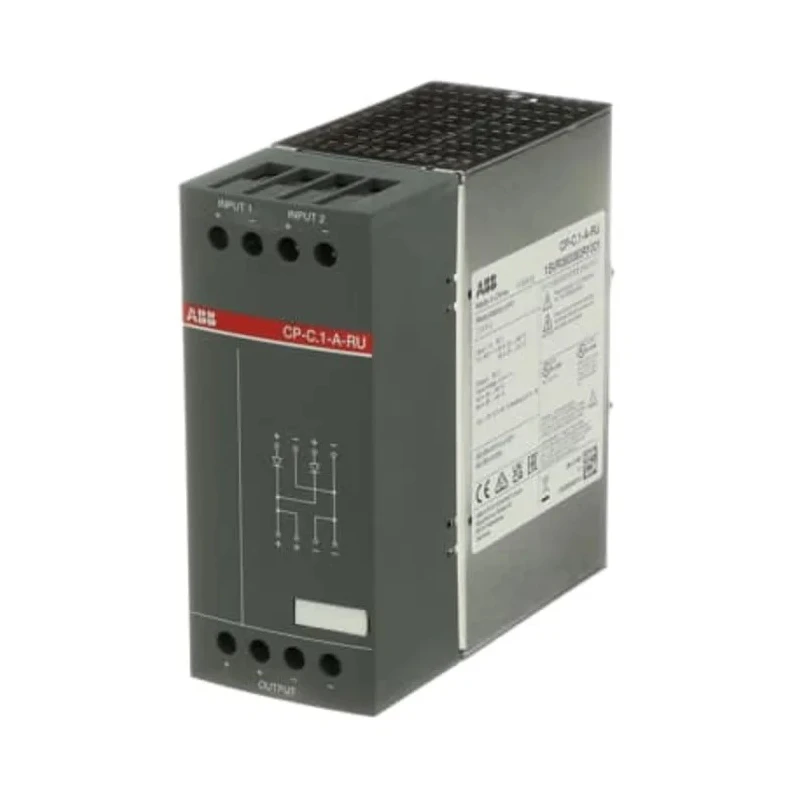 ABB Redundancy Module for use with CP-C.1 Power Supply 60A Output Current 10-58V Input Voltage 1SVR360060R1001 CP-C.1-A-RU