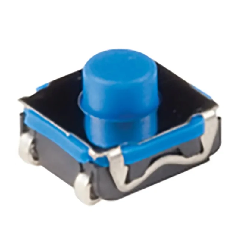 C & K IP67 Sealed Tactile Switch, Top Actuator 4.3 mm, SPST Contact Configuration, 50mA 32V DC Surface Mount 