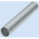 Rose+Krieger Silver Steel Round Tube 1000 mm Length, Diameter 48 mm, Series GT 48 100941581000