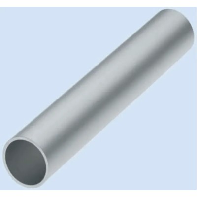 Rose+Krieger Silver Steel Round Tube 1000 mm Length, Diameter 48 mm, Series GT 48 100941581000