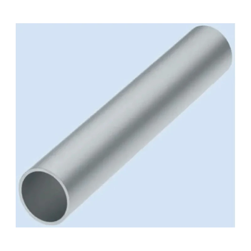 Rose+Krieger Silver Steel Round Tube 1000 mm Length, Diameter 48 mm, Series GT 48 100941581000