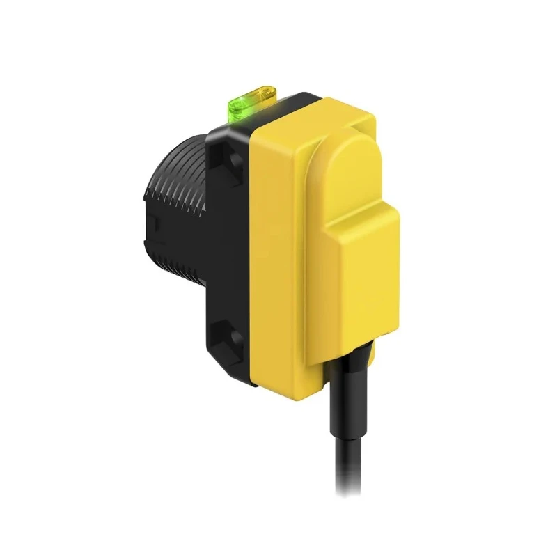 Banner Through Beam Photoelectric Sensor, Block Sensor, 50 mm Detection Range, NPN Output, IP67, 30V DC Maximum QS18VN6FF50