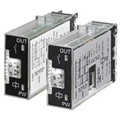 Omron Multifunction Solid State Timer 1-Contact DPST, Front Mount, 12 to 24 V DC, 24 V AC, 0.1 min to 10 h Time Range H3RN