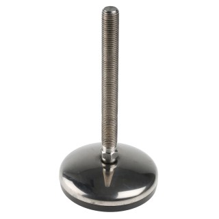 Nu-Tech Engineering M16 100 mm Diameter Stainless Steel Adjustable Foot 1000 kg Static Load Capacity 3.5 ° Tilt A105/024