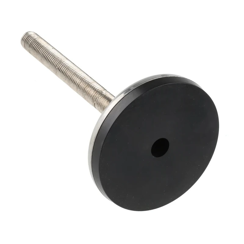 Nu-Tech Engineering M16 100 mm Diameter Stainless Steel Adjustable Foot 1000 kg Static Load Capacity 3.5 ° Tilt A105/024