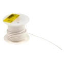 Alpha Wire Hook Up Wire TEFLON Series White, 30 AWG, 7 x 0.10 mm Strands, 600V, 200°C Maximum Operating 5851 WH005