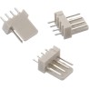Wurth Elektronik WR-WTB Series Straight Through Hole PCB Header, 6 Contacts, 2.54 mm Pitch, 1 Row, Shrouded 61900611121