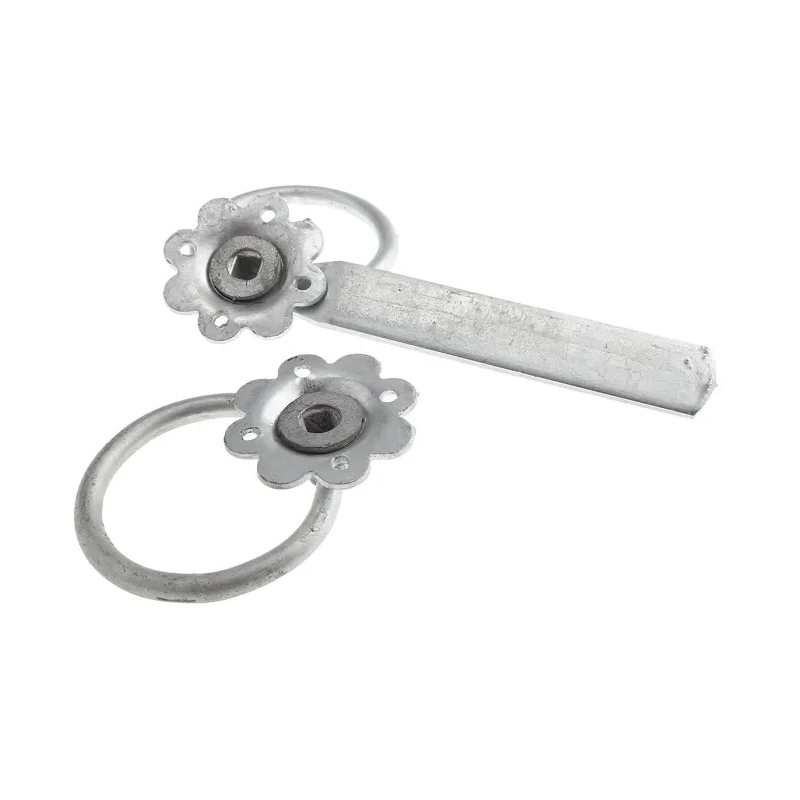 RS PRO Steel Gate Latch 177 mm Galvanised Finish 436-0564