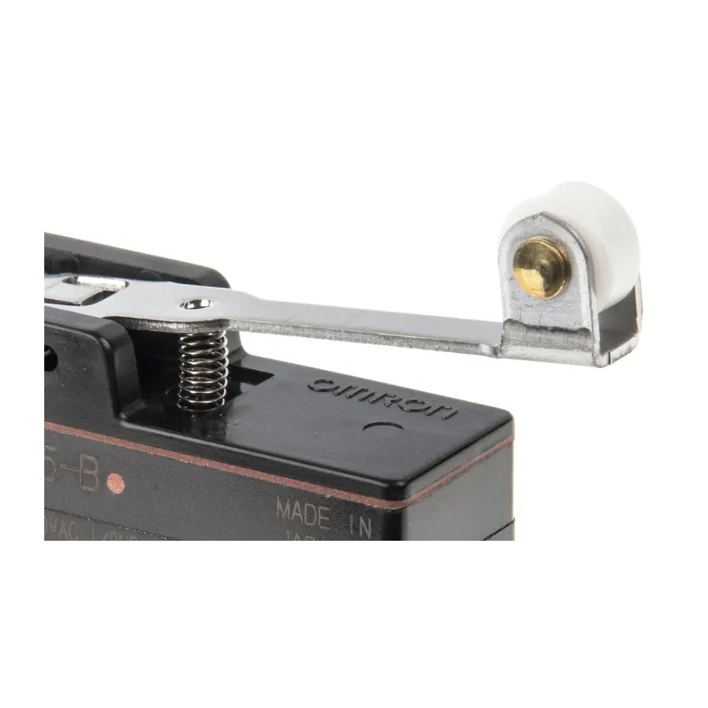 Omron Hinge Roller Lever Limit Switch SPDT, IP62, 250V AC, 15A, Panel Mount Z-15GW255-B