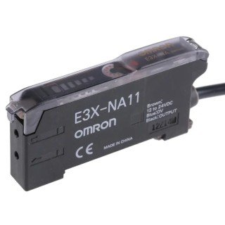 Omron Plastic Fibre Optic Sensor with NPN Output, IP50 Rated, 250V, Model 