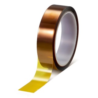 Tesa Heat-Resistant Kapton Masking Tape 25mm x 33m Silicone Adhesive 266°C Max Temp Model 51408-00089-00